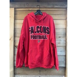 Atlanta Falcons Fanatics Red Hoodie Men's Size‎ 2XL